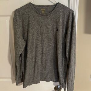 Long sleeve polo shirt